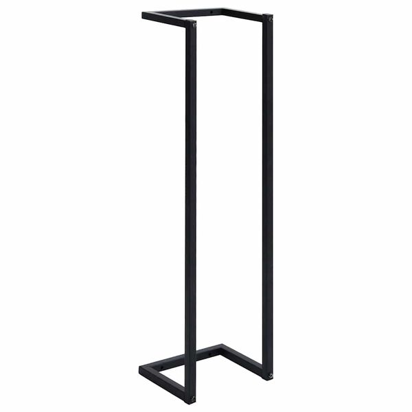 vidaXL Toalheiro 25x20x95 cm ferro preto