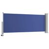 vidaXL Toldo lateral retr&aacute;til para p&aacute;tio 100x300 cm azul