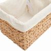 vidaXL Cestos de Armazenamento 3 pcs Natural 35 x 30 x 25 cm