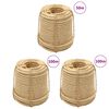 vidaXL Cordas de sisal 3 pcs 14 mm