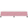 vidaXL Cama Box com colch&atilde;o Rosa 90 x 190 cm tecido