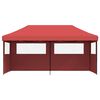 vidaXL Tenda de Festa Borgonha 292 x 580 x 315 cm Tecido Oxford
