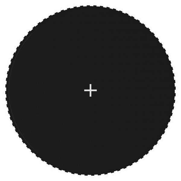 vidaXL Tapete de salto para trampolim 4,27 m redondo preto