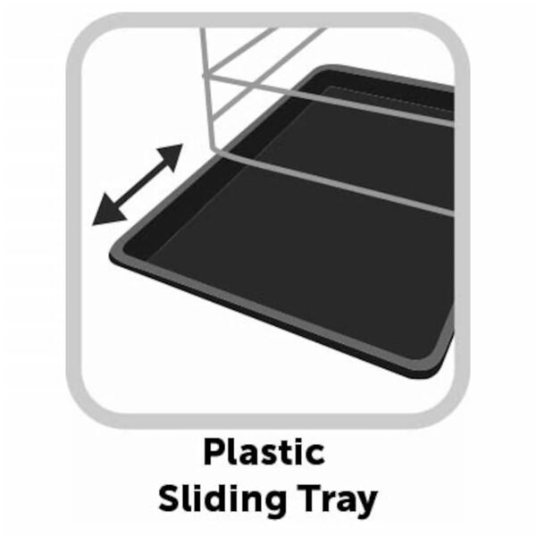 FLAMINGO Jaula arame c/ porta deslizante Nyo XXL 124x77x81,5 cm preto