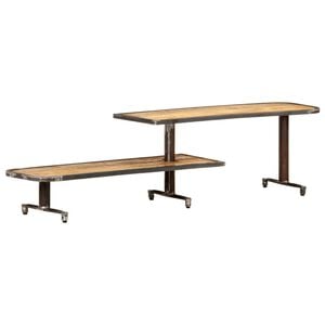 vidaXL M&oacute;vel de TV 160x30x40 cm madeira de mangueira maci&ccedil;a