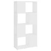 vidaXL Estante/divis&oacute;ria 60x24x124,5 cm contraplacado branco