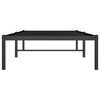 vidaXL Estrutura de cama 80x200 cm metal preto