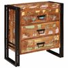 vidaXL Buffet Castanho 66 x 33 x 70 cm Madeira Recuperada Maci&ccedil;a