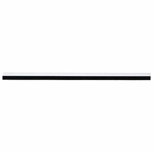 vidaXL Selos de Escovas para Porta com Parafuso 2 unid. Branco 100 cm