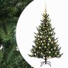 vidaXL &Aacute;rvore de Natal artificial com bolas 120 cm 150 LED