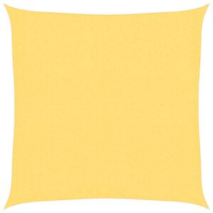 vidaXL Para-sol estilo vela 160 g/m&sup2; 2,5x2,5 m PEAD bege