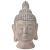 ProGarden Cabeça de Buda decorativa 31x29x53,5 cm