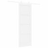 vidaXL Porta Deslizante Branco 73,5 x 211 cm