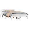 vidaXL Estrutura da Cama com cabeceira Branco 150 x 200 cm