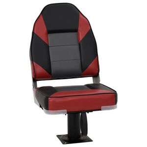 vidaXL 2 pcs conjunto assento de barco dobr&aacute;vel com encosto alto