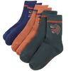 vidaXL Meias para crian&ccedil;a 5 pares UE 30-34