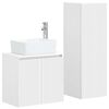vidaXL Conjunto de M&oacute;veis para Banheiro 2 unid. Branco