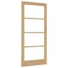vidaXL Porta Interna ORKDAL Castanho 93 x 202 cm