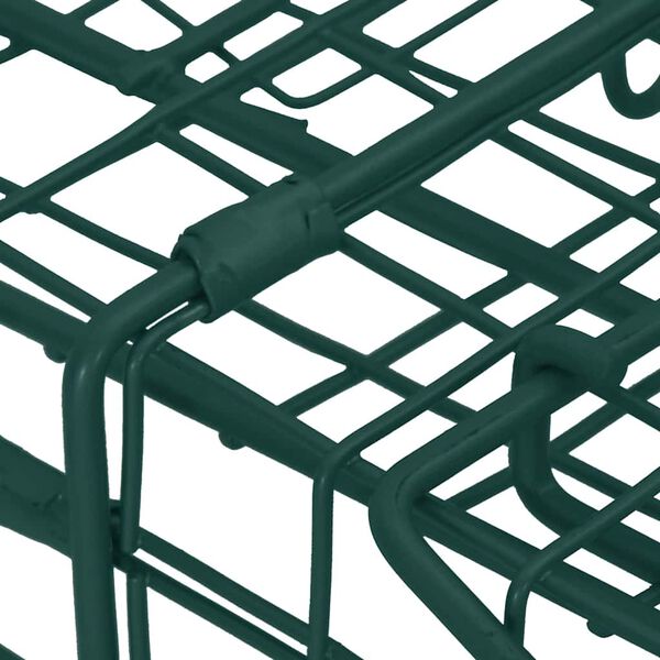 vidaXL Armadilha para Animais Verde 61 x 20 x 21,5 cm A&ccedil;o