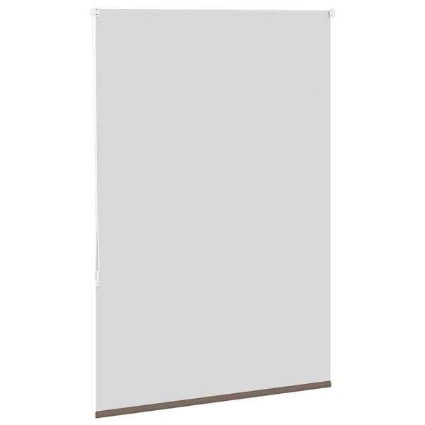 vidaXL Persiana de enrolar 95x130 cm largura tecido 90,7 cm poli&eacute;ster