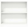 vidaXL Estante 80x24x75 contraplacado branco