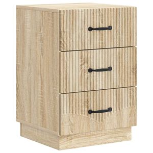 vidaXL Arm&aacute;rio de Cabeceira Carvalho Sonoma 43 x 41 x 63,5 cm