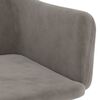 vidaXL Cadeiras de jantar 2 pcs veludo cinzento-claro