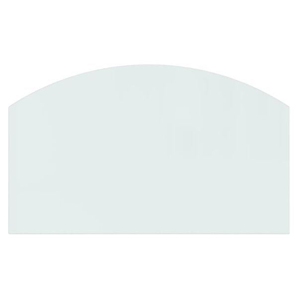 vidaXL Placa de vidro para lareira 100x60 cm