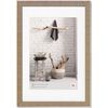 Walther Design Moldura para quadro Home 40x60 cm castanho