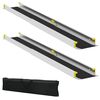 vidaXL Rampa para Cadeira de Rodas 270 kg 2 unid. Preto