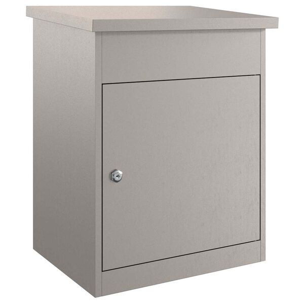 vidaXL Caixa para entrega de pacotes Ferro Enferrujado 44 x 35 x 59 cm