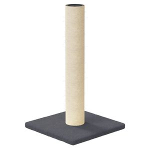 vidaXL Poste arranhador para gatos 22x22x45 cm cinza-escuro