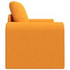 vidaXL Sof&aacute;-Cama Amarelo Escuro 98 x 71 x 83 cm tecido