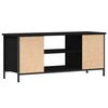vidaXL Gabinete para TV Carvalho Preto 102 x 35 x 45 cm