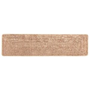 vidaXL Passadeira MARSA Amarelo 100 x 450 cm Poli&eacute;ster e PVC