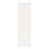 vidaXL Branco Plissada Cega 60x200 cm Largura Tecido 59,4 cm Poliéster