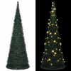 vidaXL Árvore Natal pop-up artificial pré-iluminada 180 cm verde