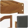 vidaXL Conjunto de Sof&aacute;s para Exterior 7 pcs Natural e Antracite
