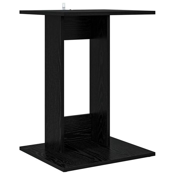 vidaXL Mesa Lateral Carvalho Preto 45 x 40 x 62,5 cm