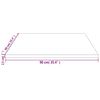 vidaXL Tampo de mesa quadrado 90x90x2,5 cm pinho maci&ccedil;o branco