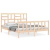 vidaXL Cama sem colch&atilde;o 160x200 cm madeira de pinho maci&ccedil;a