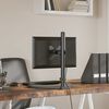 vidaXL Suporte para monitor VESA 75/100 mm a&ccedil;o preto
