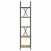vidaXL Estante Carvalho Artesanal 40 x 30 x 183 cm Madeira processada