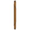 vidaXL Tapete redondo 80 cm bambu castanho