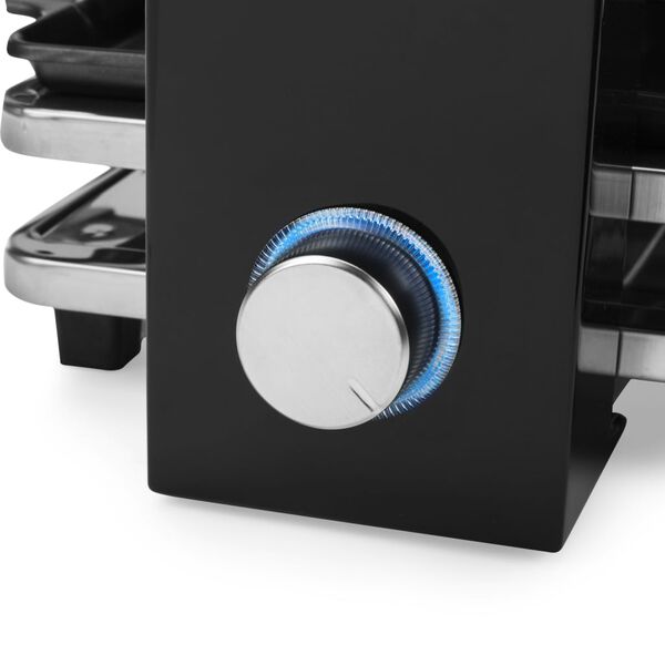 Princess Grelhador raclette Piano 8 1200 W preto