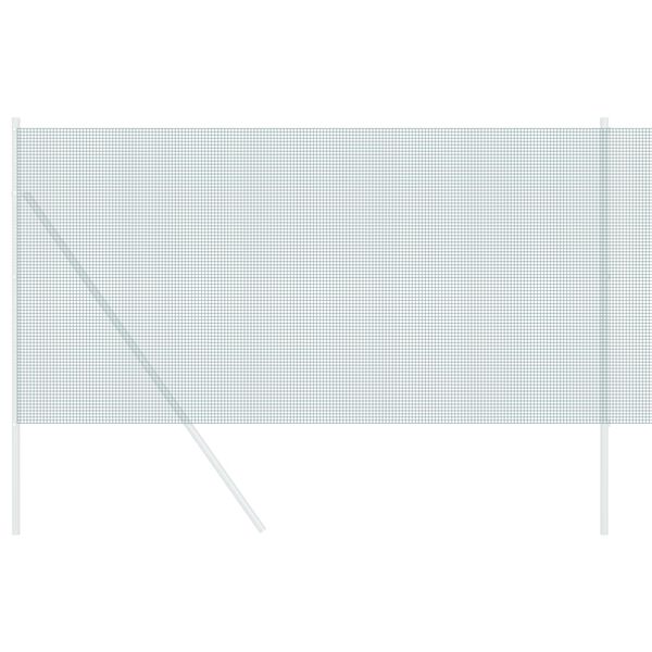 vidaXL Cerca de Arame Soldado Verde 0.8 x 50 m Aço