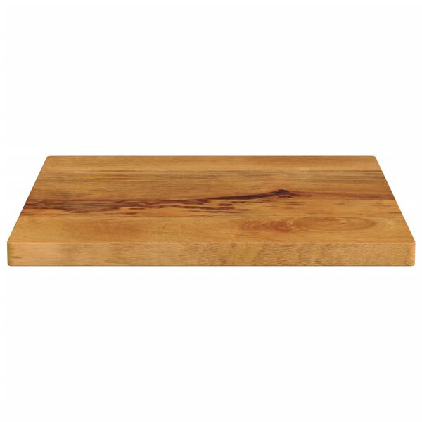 vidaXL Tampo de mesa quadrado 60x60x3,8 cm mangueira maci&ccedil;a