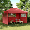 vidaXL Tenda de Festa Borgonha 292 x 440 x 315 cm Tecido Oxford