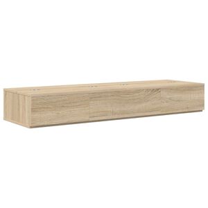 vidaXL Mesa de Est&uacute;dio Carvalho Sonoma 110 x 40 x 19,5 cm