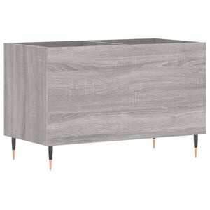 vidaXL Arm&aacute;rio p/ discos 74,5x38x48 derivados madeira cinzento sonoma